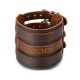 Leather Bracelet Depøder camel